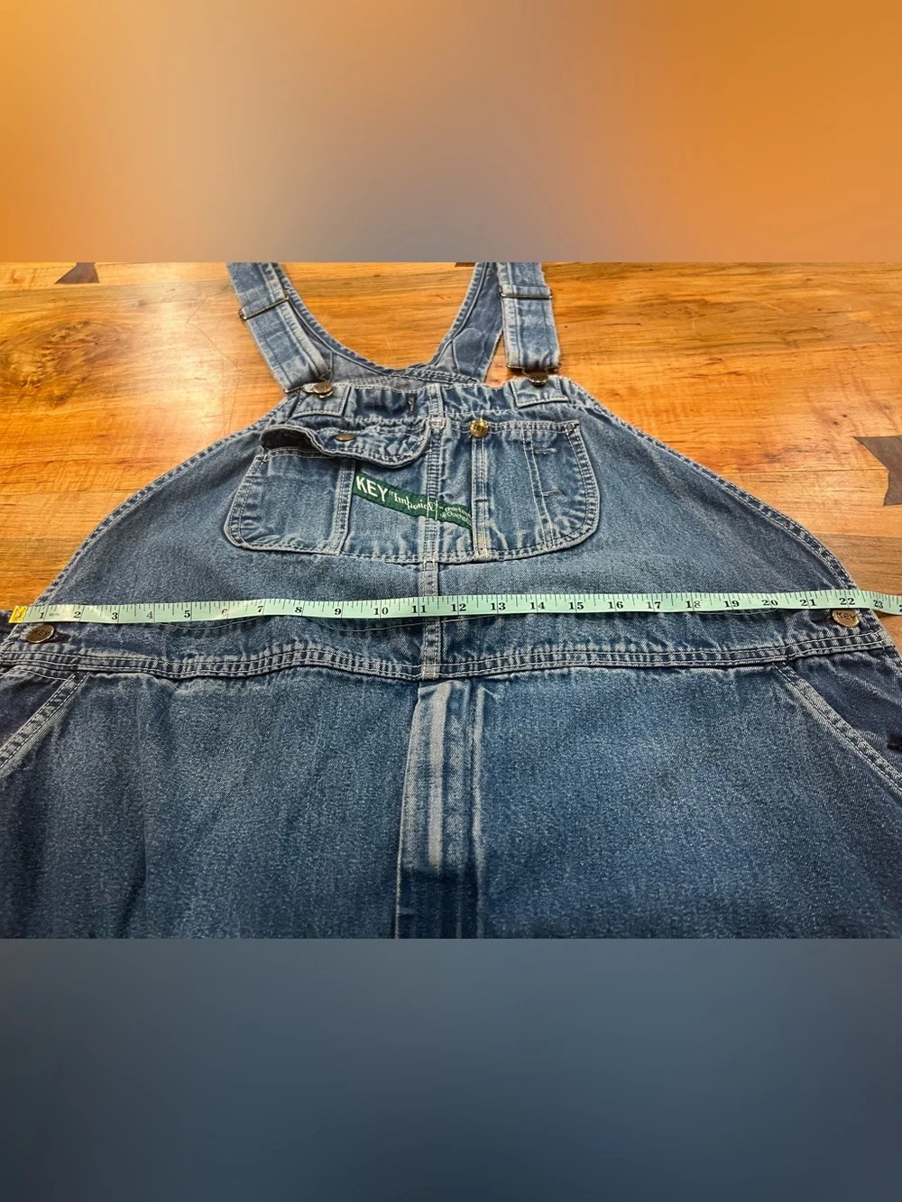 Relaxed Fit Denim Overalls in Blue - Classic Casual Workwear